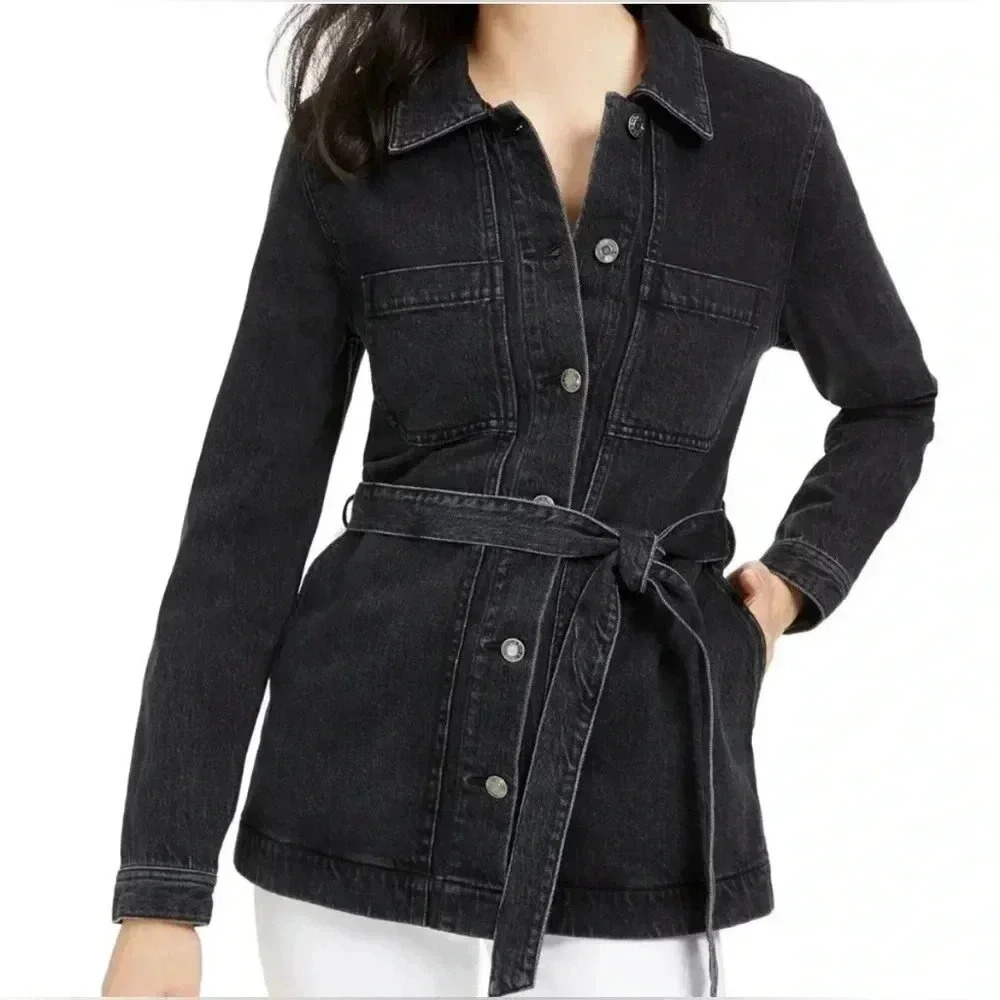 Oat New York Black Denim Jacket